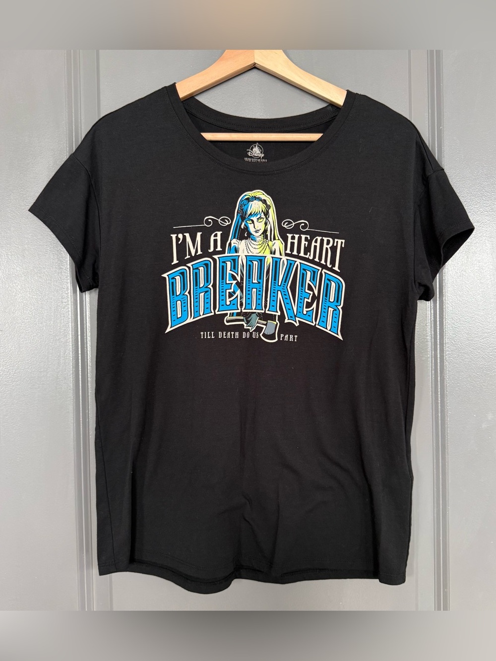Disney Parks Haunted Mansion Im A Heartbreaker Constance Graphic T-Shirt Size S